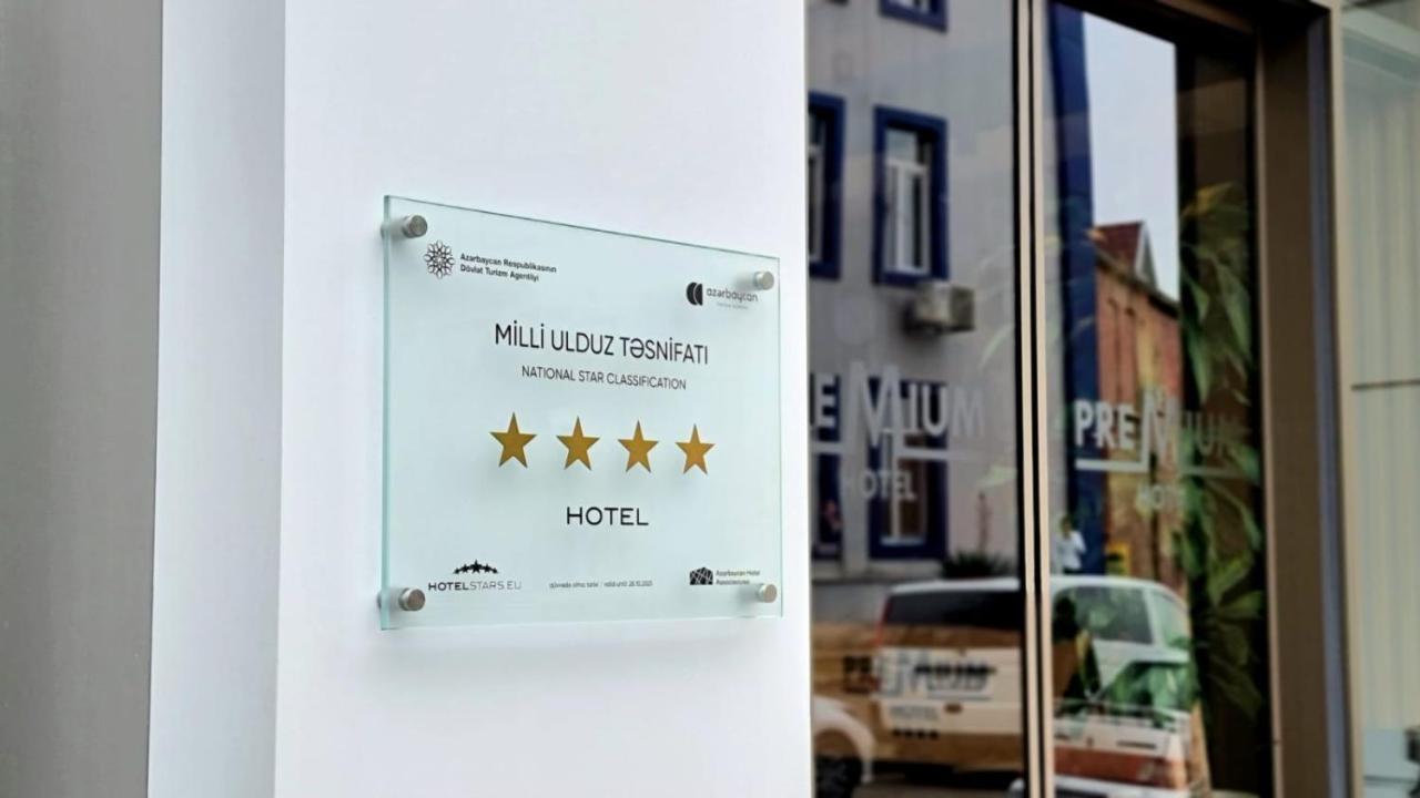 Premium Hotel Ganja Buitenkant foto